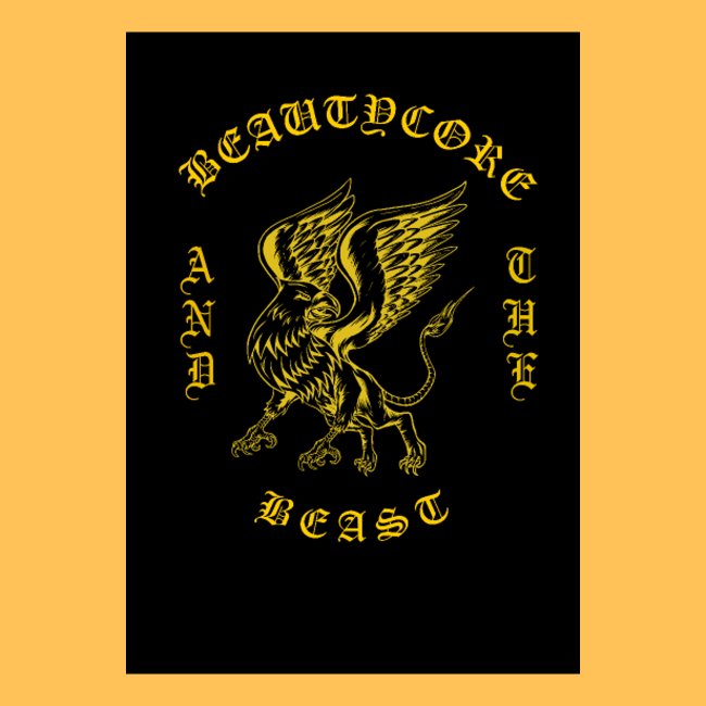 beautycore and the beast poster