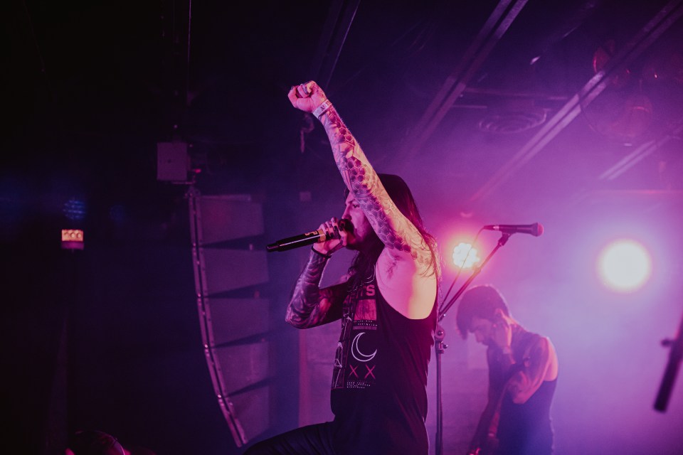 Craig Mabbitt of Escape the Fate